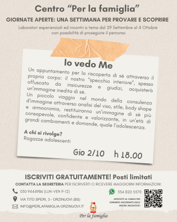 Lab 4 - Io vedo Me - Post Social - workshop giornate aperte