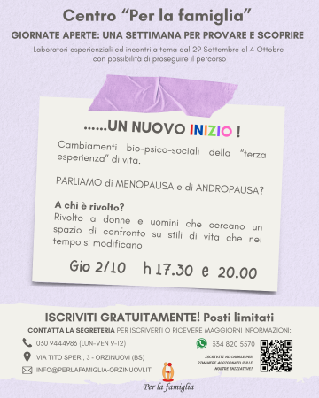 Lab 6 - Un nuovo inizio -Post Social - workshop giornate aperte